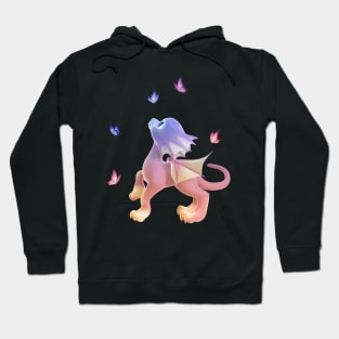 Little Dragon with Butterfly 3 Hoodie